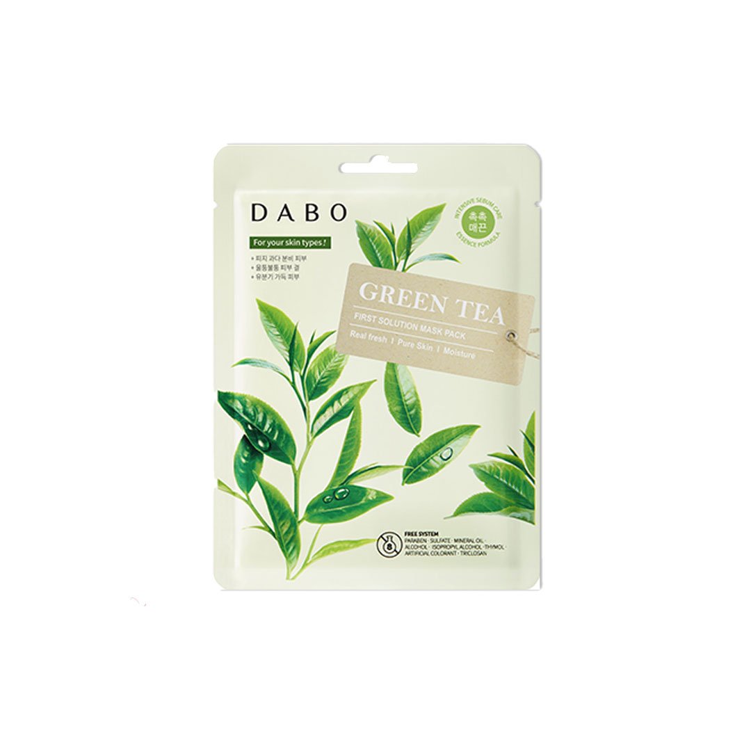 Dabo First Solution Mask Pack Green Tea 23g